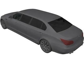 BMW M5 Limo 3D Model