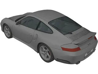 Porsche 911 996 Turbo 3D Model