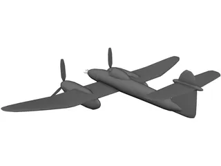 Westland Whirlwind  3D Model