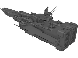 SDF-1 TV version 3D Model