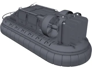 Hovercraft 3D Model