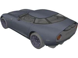 Alfa Romeo Zagato TZ3 3D Model