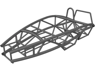 Ariel Atom Car Frame 3D Model