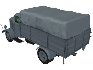 Mercedes-Benz Truck 3D Model