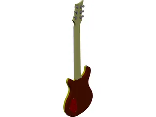 Daves Guitar 3D Model