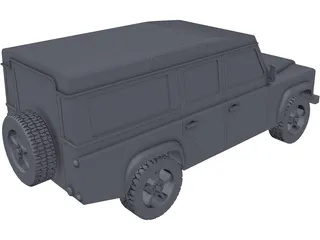 Land Rover Defender 110 3D Model