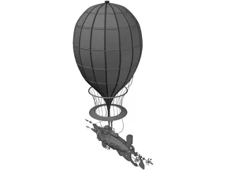 Airship 3D Model