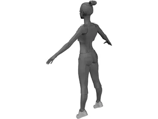 Woman 3D Model