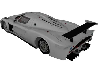 Maserati MC12 (2009) 3D Model