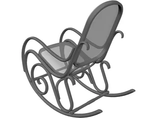 Rocking Chair 3D Model