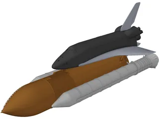 Space Shuttle 3D Model