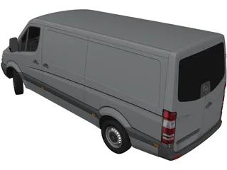 Mercedes-Benz Sprinter 3D Model