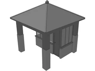 Guard House 3D Model