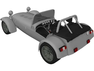 Caterham Super Seven (1982) 3D Model