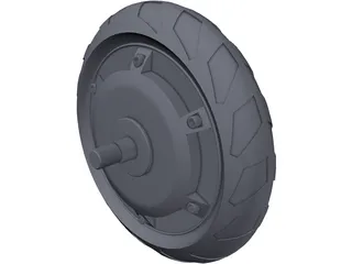 Wheel Motor 3D Model