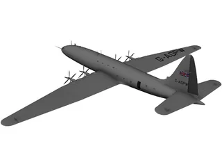 Bristol Brabazon 3D Model