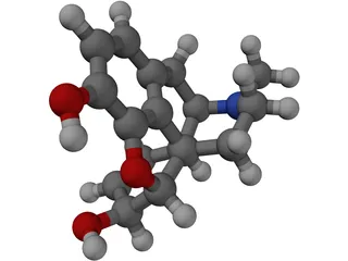 Morphine 3D Model