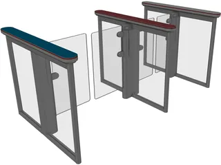 Turnstile 3D Model