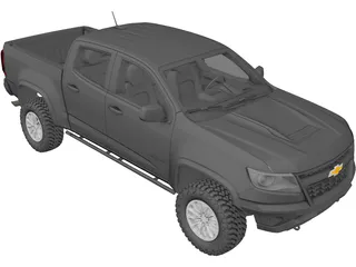 Chevrolet Colorado ZR2 (2017) 3D Model