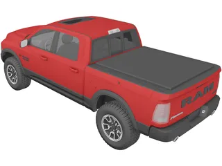 Dodge Ram 1500 Rebel (2015) 3D Model