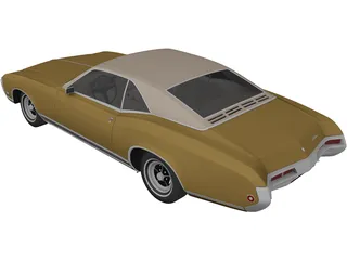 Buick Riviera (1969) 3D Model