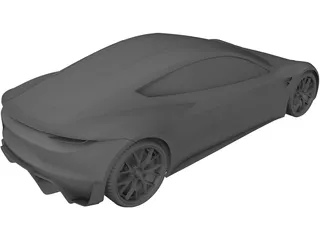 Tesla Roadster (2020) 3D Model