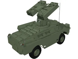 SA-9 Gaskin 3D Model