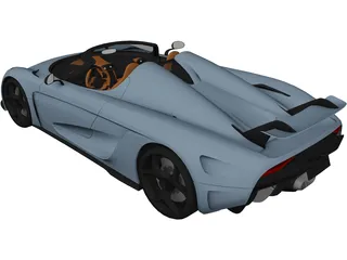 Koenigsegg Regera 3D Model