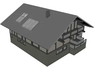 Vacation Home 3D Model