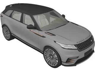 Range Rover Velar (2018) 3D Model