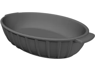 Ceramic Baking Dish 3D Model