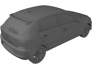 Volkswagen Gol GT (2015) 3D Model