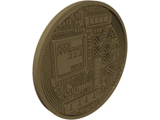 Bitcoin 3D Model