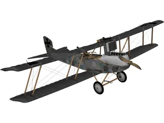 Hansa-Brandenburg C.I 3D Model