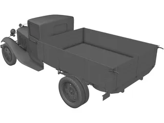 Gaz AA 3D Model