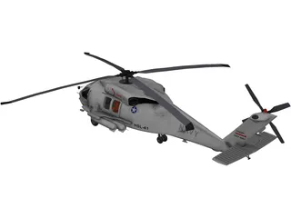 Sikorsky SH-60 Seahawk 3D Model