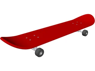 Skateboard 3D Model