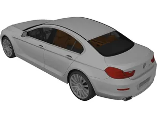 BMW 6-Series Gran Coupe (2015) 3D Model