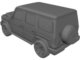 Mercedes-Benz G500 G-Class (2019) 3D Model