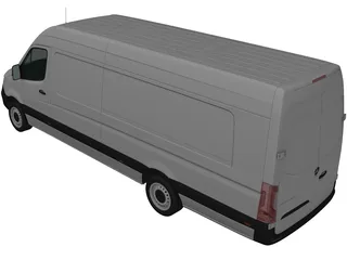 Mercedes-Benz Sprinter (2019) 3D Model