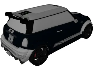 Mini Cooper R56 Widebody 3D Model
