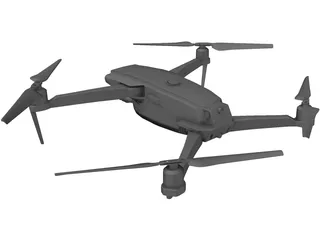 DJI Mavic 2 3D Model