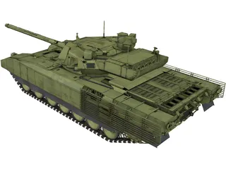 T-14 Armata 3D Model
