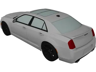 Chrysler 300 SRT LX2 (2018) 3D Model