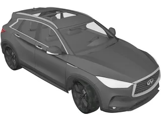 Infiniti QX50 (2019) 3D Model