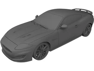 Jaguar XK 3D Model