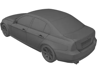 BMW 330 Sedan 3D Model