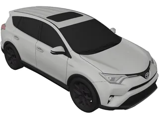 Toyota RAV4 (2019) 3D Model