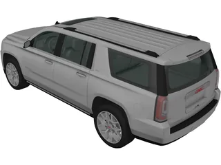 GMC Yukon XL (2014) 3D Model