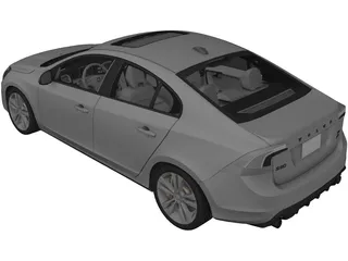 Volvo S60 (2010) 3D Model